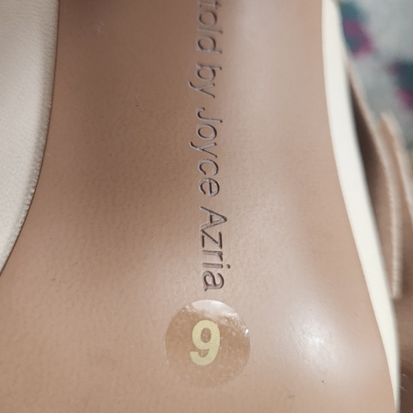 Avec Les Filles Blush Bow Block Heel Mules - Picture 8 of 10